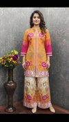 Vandana By Rasili Nx Polly Rayon With Digital Printed Co Ord Set Suppliers In India